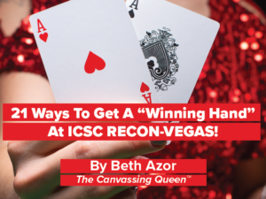 21 Ways To Get A “Winning Hand” At ICSC RECON-VEGAS!