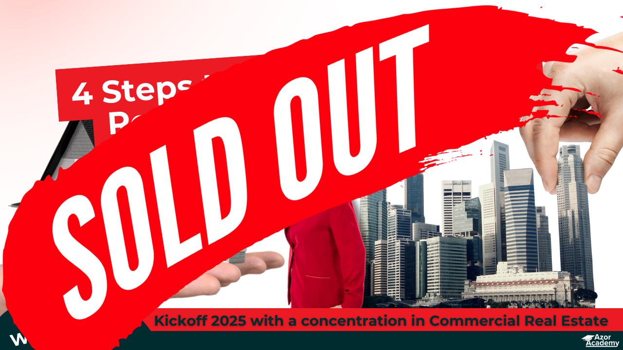 Beth Azor's 4 steps to your commercial real estate path sold out